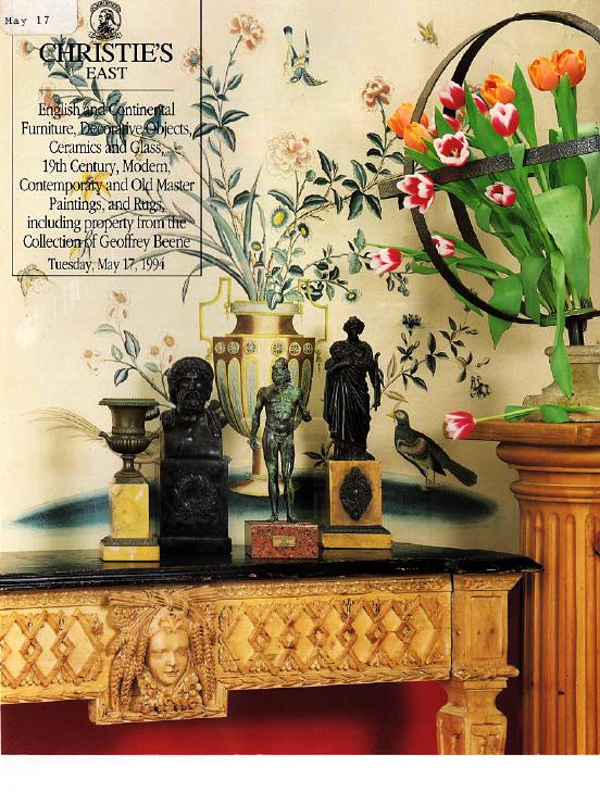 Christies May 1994 English & Continental Furniture, Decorative O (Digital Only)