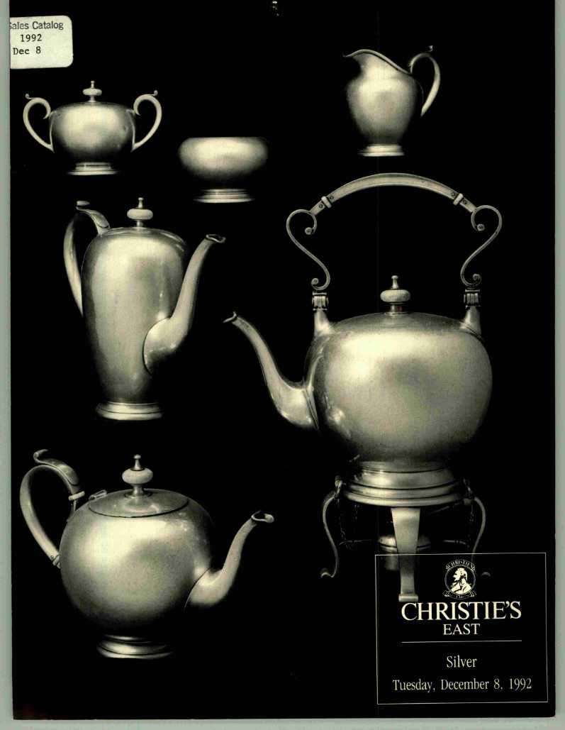 Christies December 1992 Silver (Digital Only)