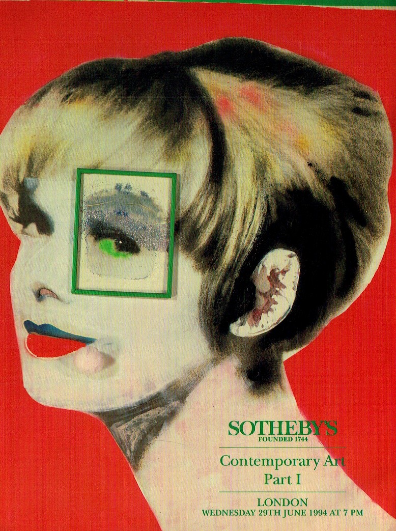 Sothebys June 1994 Contemporary Art Part I (Digital Only)