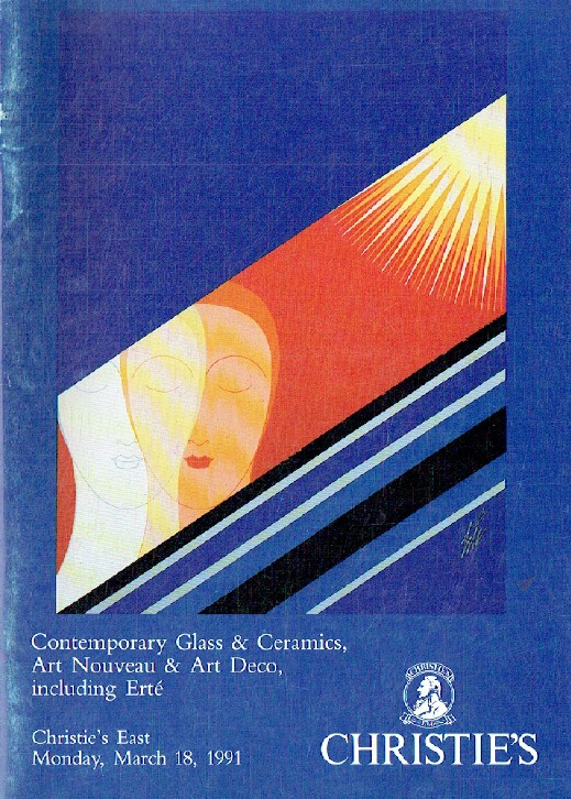 Christies March 1991 Contemporary Glass & Ceramics, Art Nouveau (Digital Only)