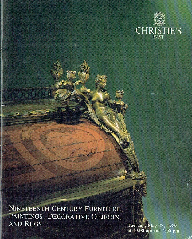 Christies May 1989 19th Century Furniture, Paintings, Decorative (Digital Only)