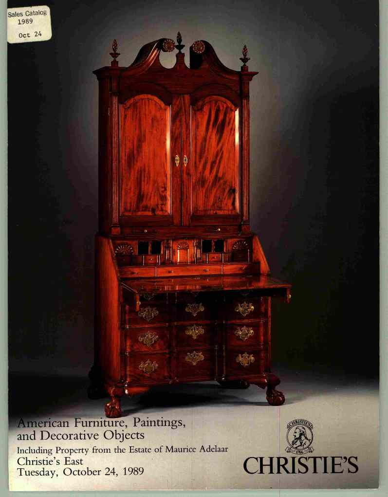 Christies October 1989 American Furniture, Paintings, and Decora (Digital Only)