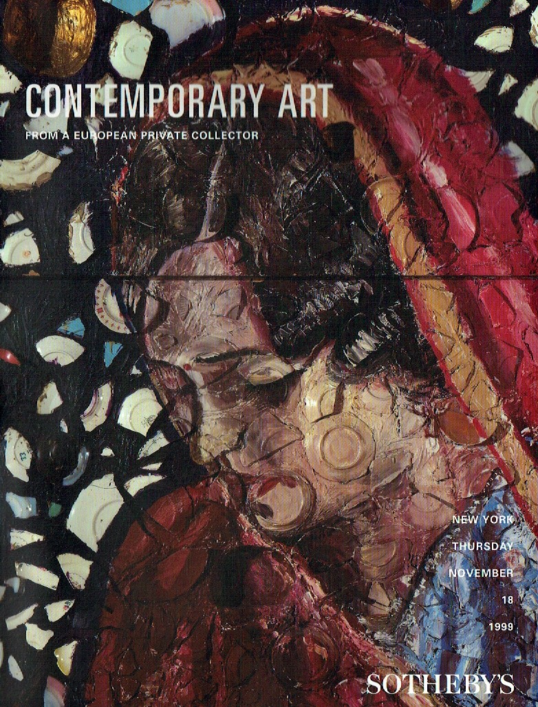 Sothebys November 1999 Contemporary Art from a European Private C (Digital Only