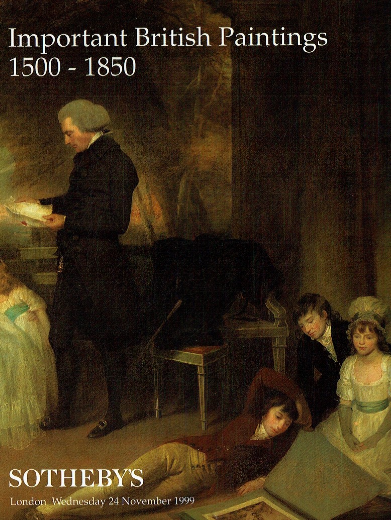 Sothebys November 1999 Important British Paintings 1500 - 1850 (Digital Only)