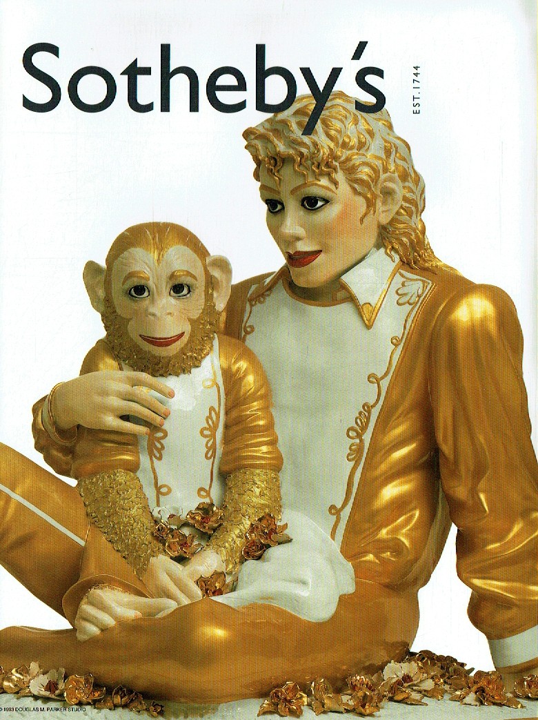 Sothebys May 2001 Michael Jackson & Bubbles by Jeff Koons (Digital Only)