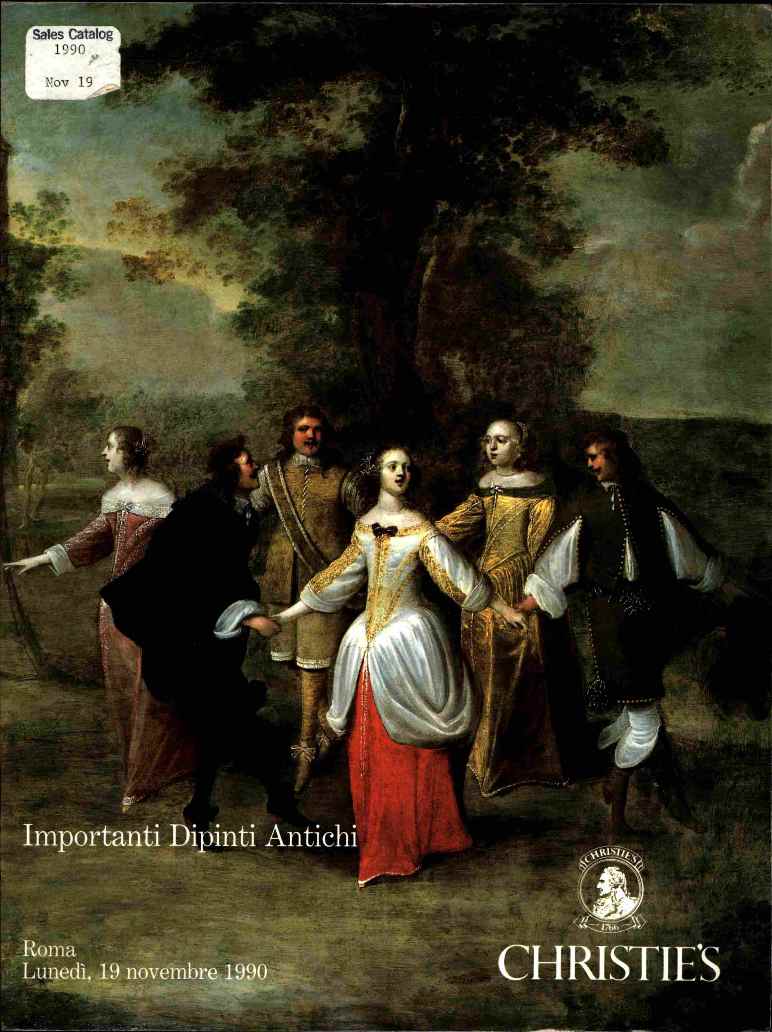 Christies November 1990 Important old Master Paintings (Digital Only)