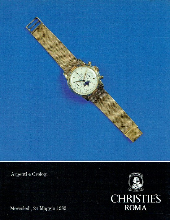 Christies May 1989 Silver & Watches (Digital Only)