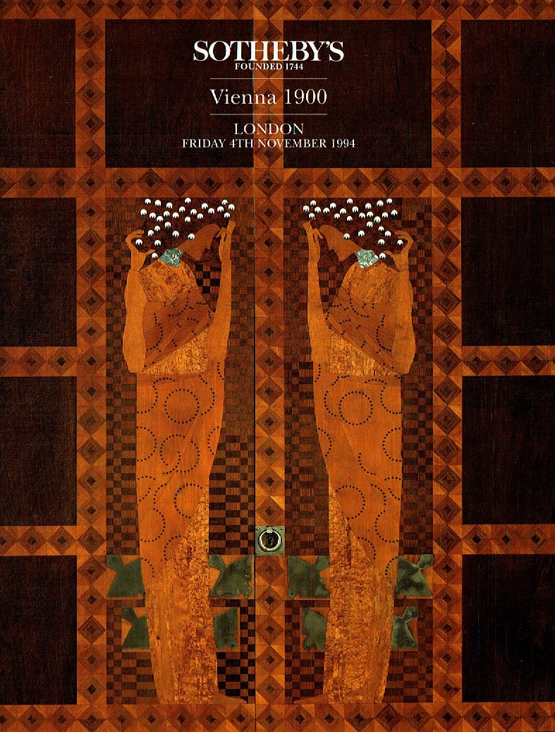 Sothebys November 1994 Vienna 1900 (Digital Only)