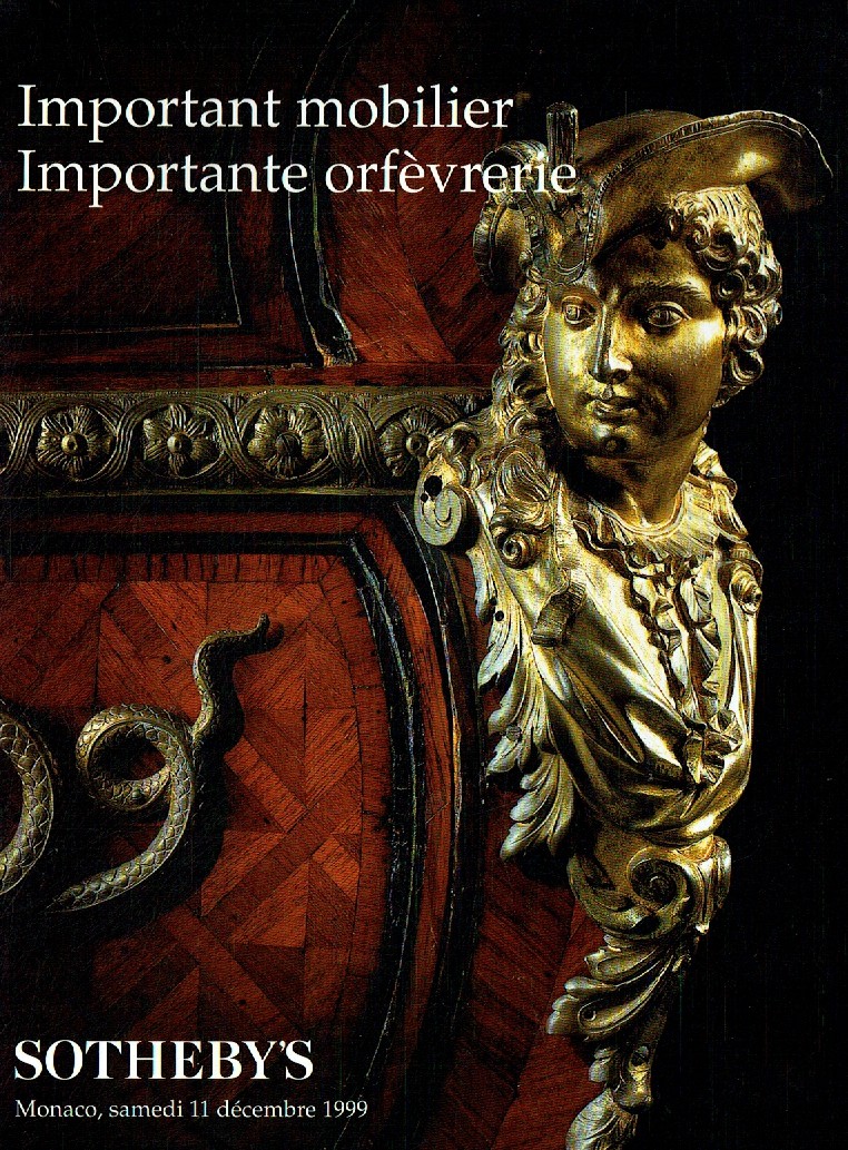 Sothebys December 1999 Important French Furniture & Important Sil (Digital Only)