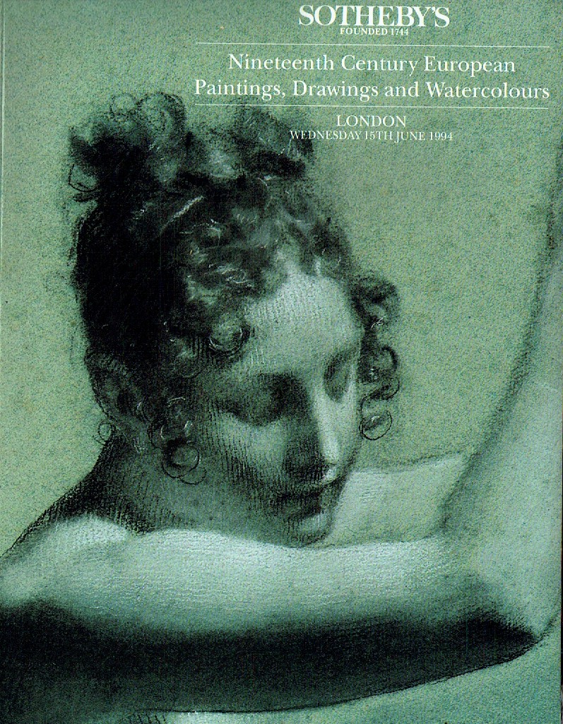 Sothebys June 1994 Nineteenth Century European Paintings, Drawing (Digital Only