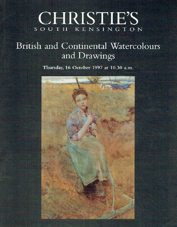 Christies October 1997 British and Continental Watercolours & Dr (Digital Only)