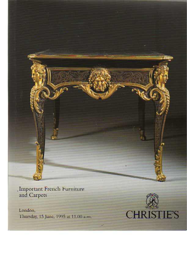 Christies June 1995 Important French Furniture & Carpets (Digital Only)