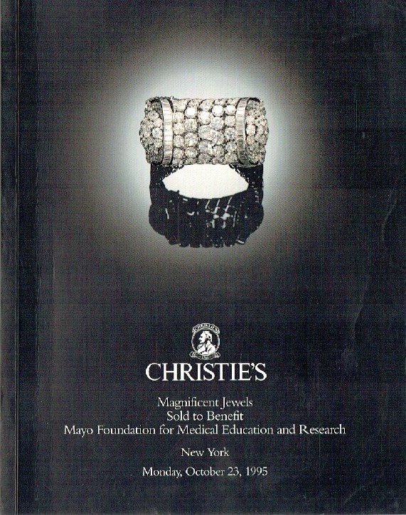 Christies October 1995 Magnificent Jewels Sold to Benefit Mayo F (Digital Only)