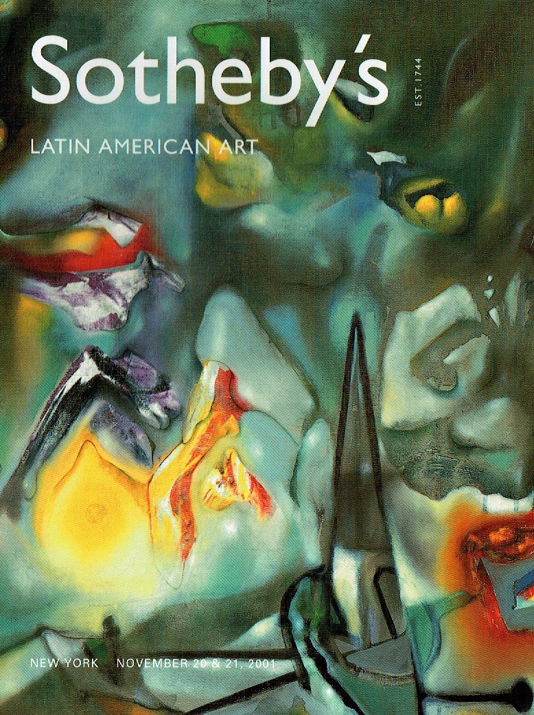 Sothebys & 21st November 2001 Latin American Art (Digital Only)