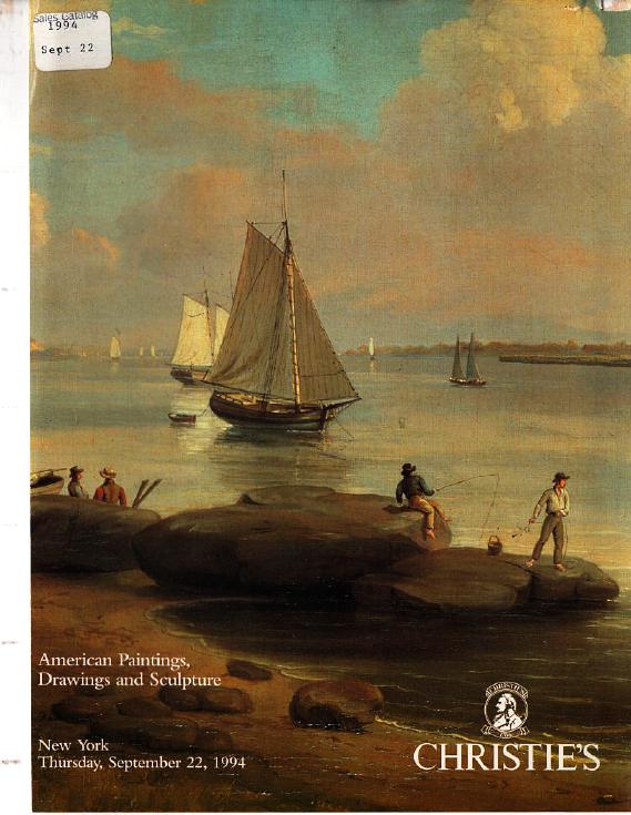 Christies September 1994 American Paintings, Drawings and Sculpt (Digital Only)