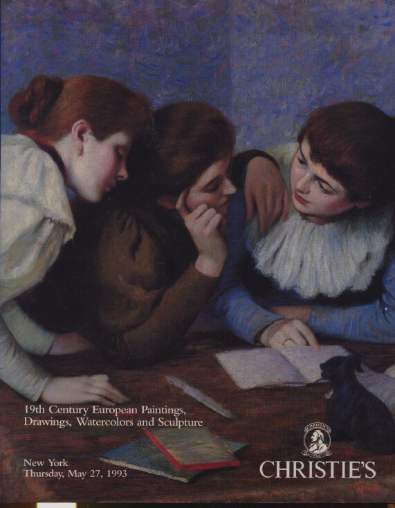 Christies May 1993 19th Century European Paintings, Drawings, Wa (Digital Only)