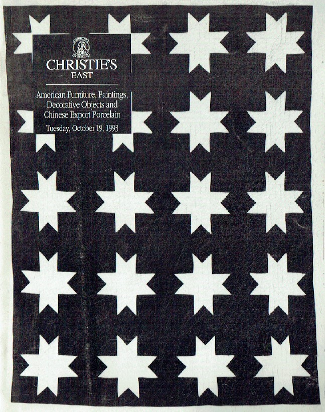 Christies October 1993 American Furniture, Paintings, Decorative (Digital Only)