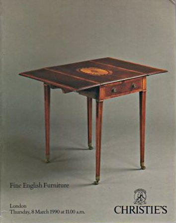 Christies March 1990 Fine English Furniture (Digital Only)