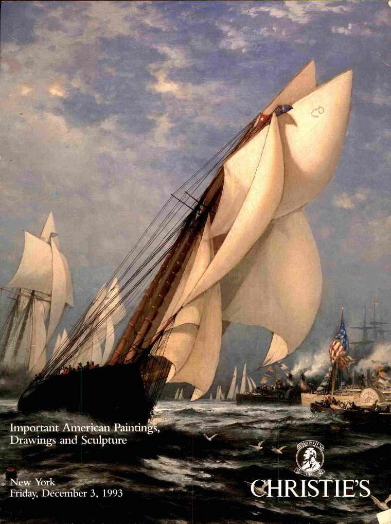 Christies December 1993 Important American Paintings Drawings & (Digital Only)