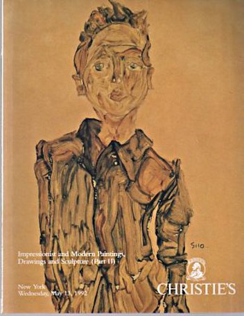 Christies May 1992 Impressionist & Modern Paintings, Drawings an (Digital Only)