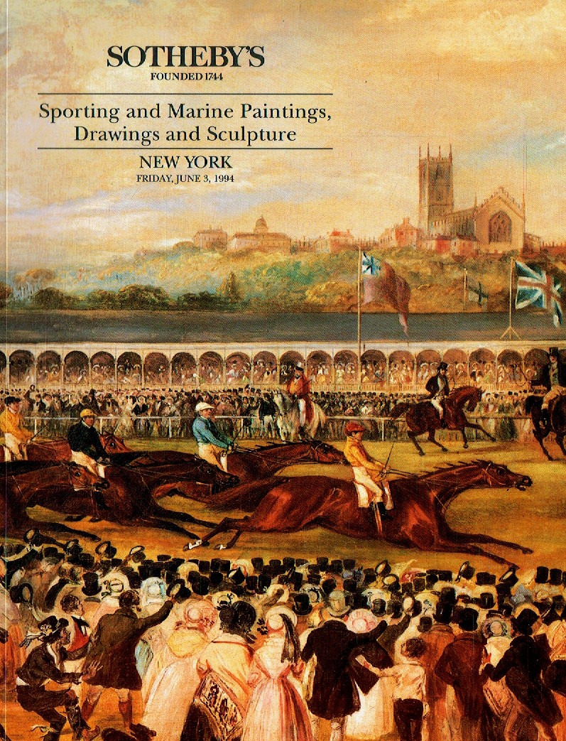 Sothebys June 1994 Sporting & Marine Paintings & Sculpture (Digital Only)