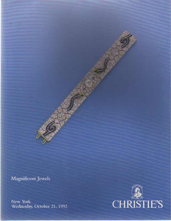 Christies October 1992 Magnificent Jewels (Digital Only)