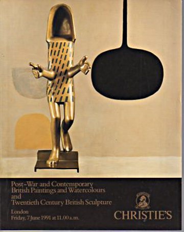 Christies June 1991 Post-War and Contemporary British Paintings (Digital Only)