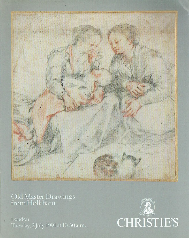 Christies July 1991 Old Master Drawings from Holkham (Digital Only)