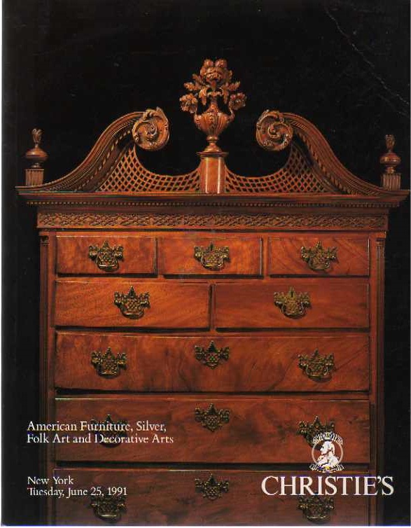 Christies June 1991 American Furniture, Silver, Folk Art & Decor (Digital Only)