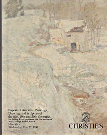 Christies May 1991 Important American Paintings 18th 19th & 20th (Digital Only)