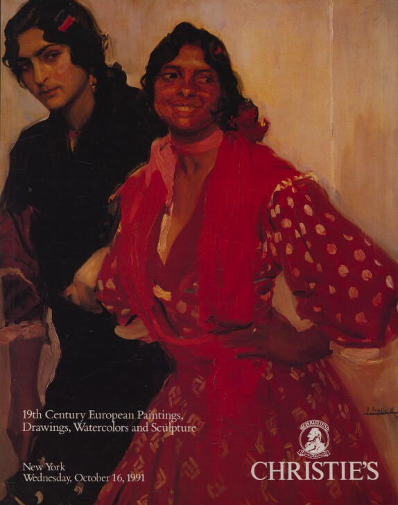 Christies October 1991 19th Century European Paintings, Drawings (Digital Only)