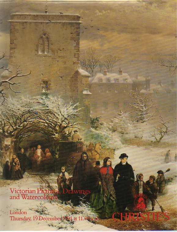 Christies December 1991 Victorian Pictures, Drawings & Watercolo (Digital Only)