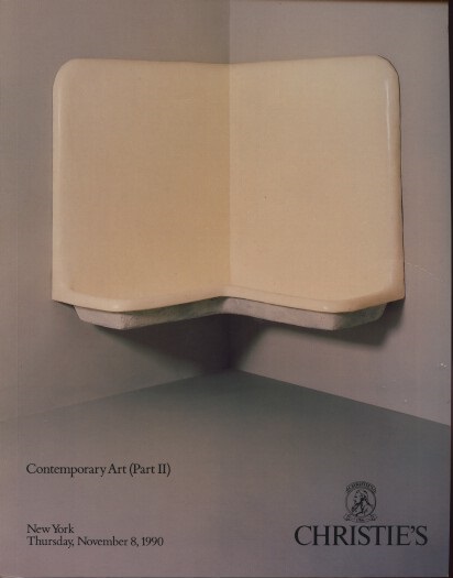 Christies November 1990 Contemporary Art Part II (Digital Only)