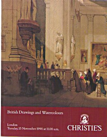 Christies November 1990 British Drawings & Watercolours (Digital Only)