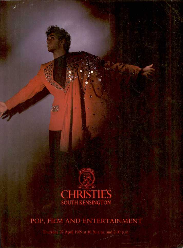 Christies April 1989 Pop, Film & Entertainment (Digital Only)