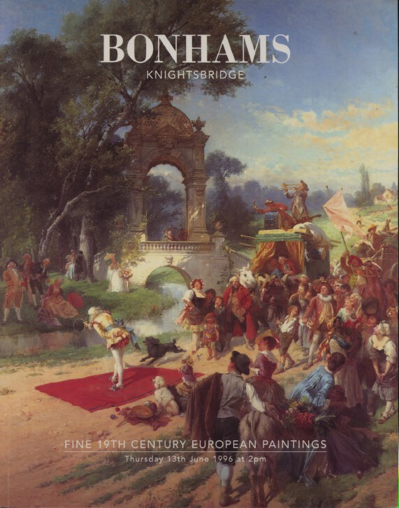 Bonhams June 1996 Fine 19th Century Paintings (Digital Only)