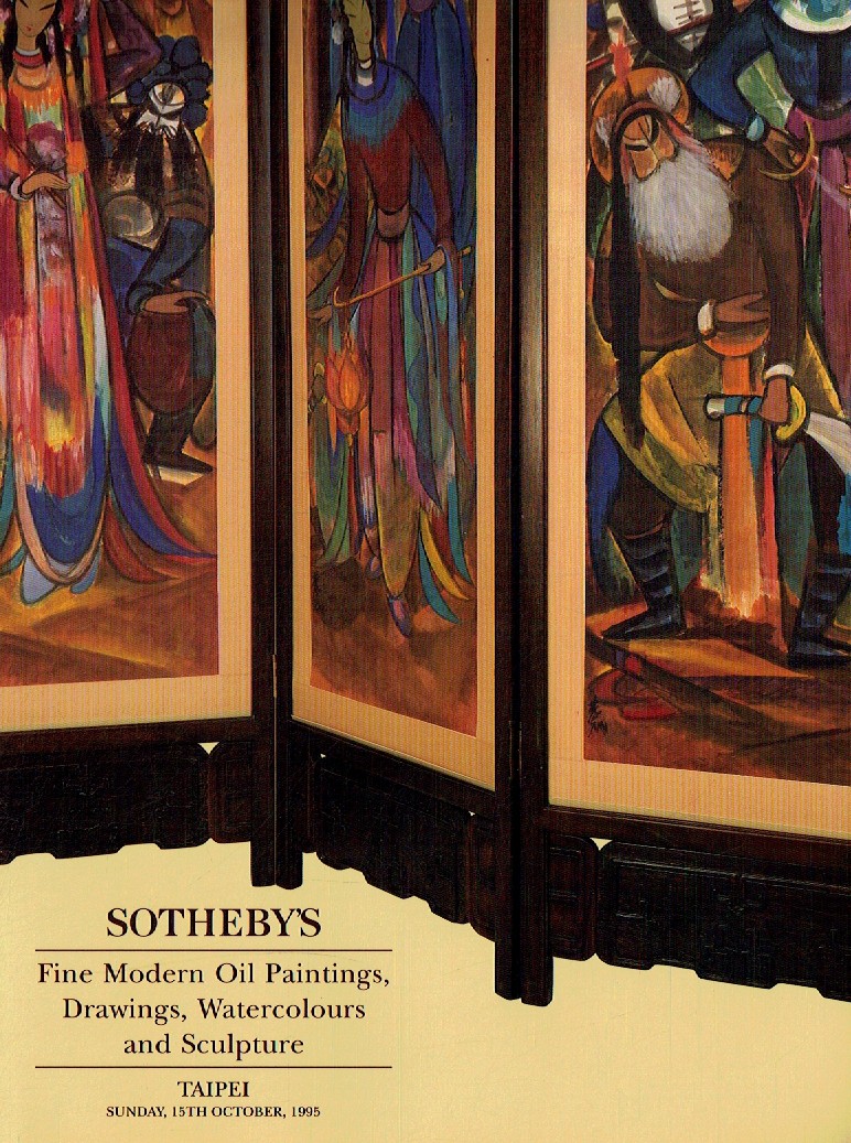 Sothebys October 1995 Fine Modern Oil Paintings, Drawings, Waterc (Digital Only