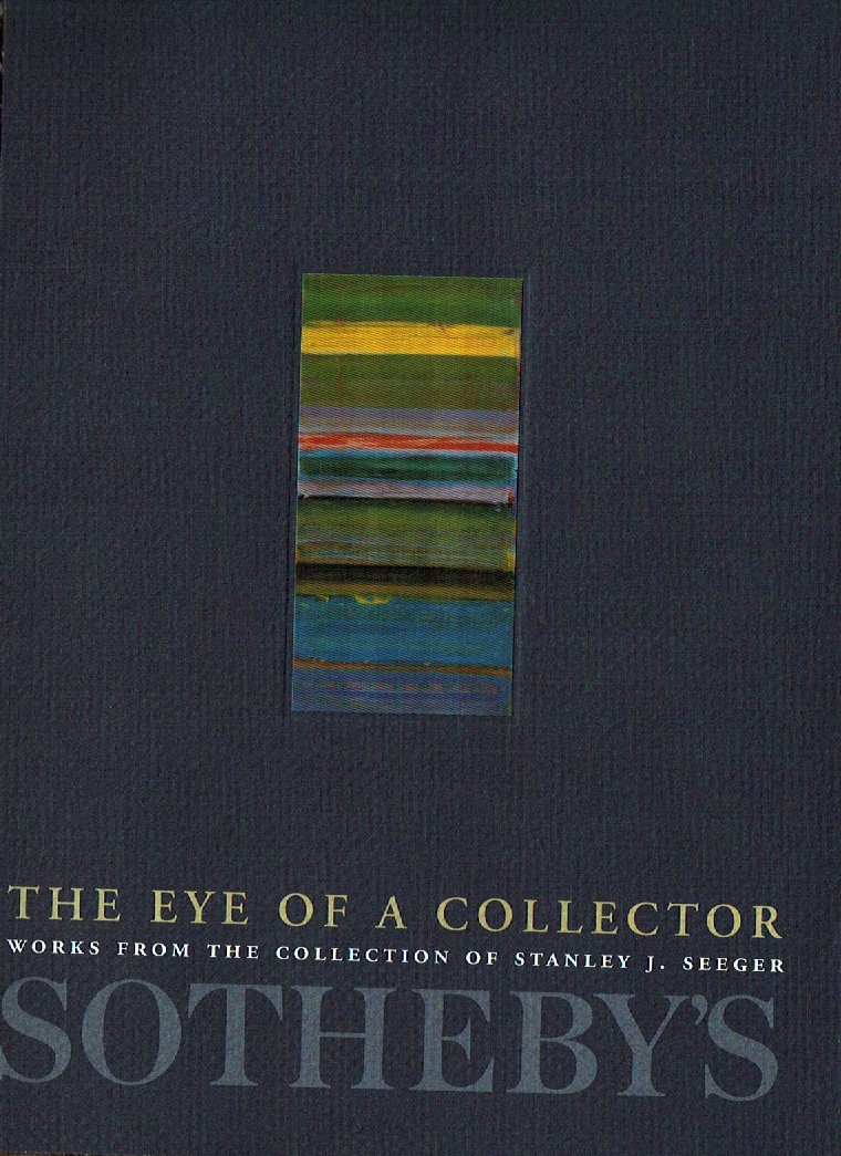 Sothebys June 2001 The eye of a Collector - works from the collec (Digital Only)