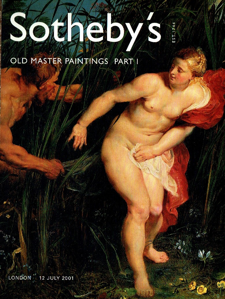 Sothebys July 2001 Old Master Paintings (part I) (Digital Only)