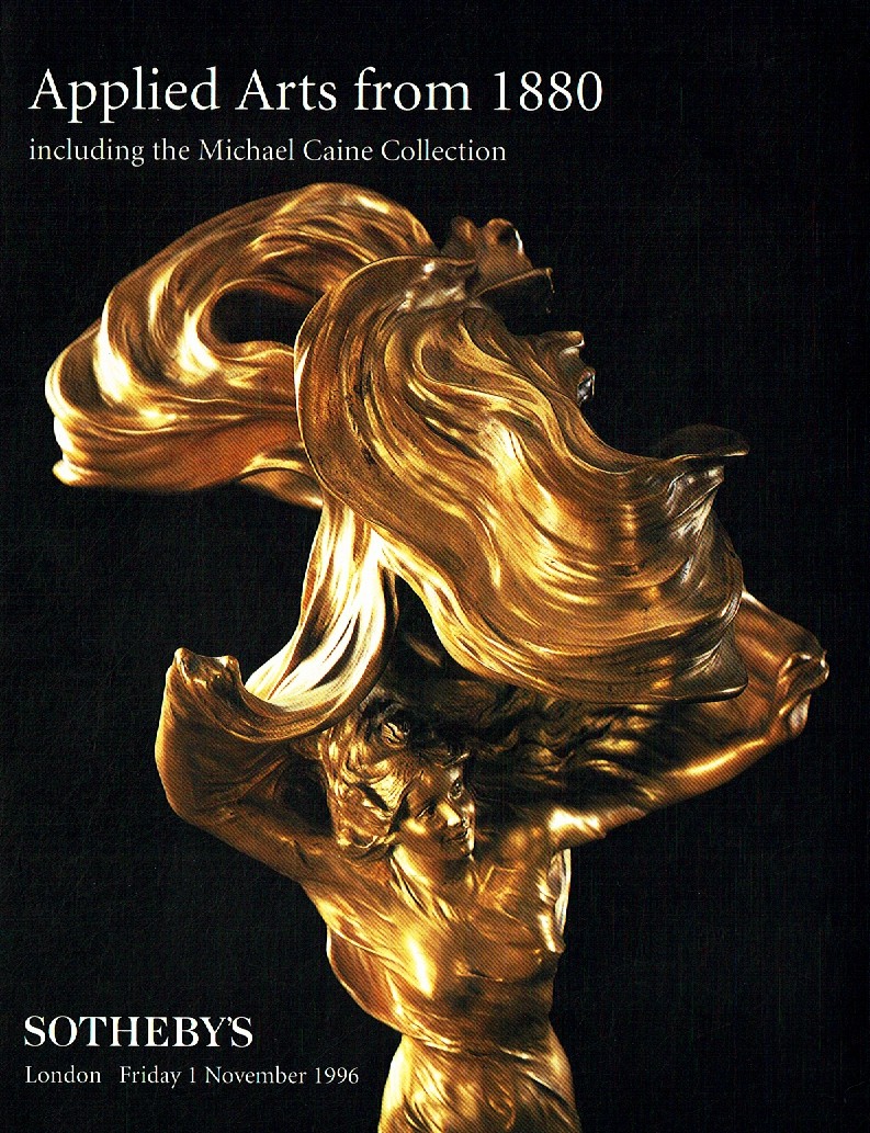 Sothebys November 1996 Applied Arts from 1880 including the Micha (Digital Only