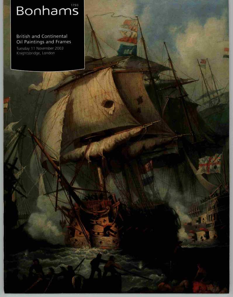 Bonhams November 2003 British & Continental Oil Paintings and Fra (Digital Only