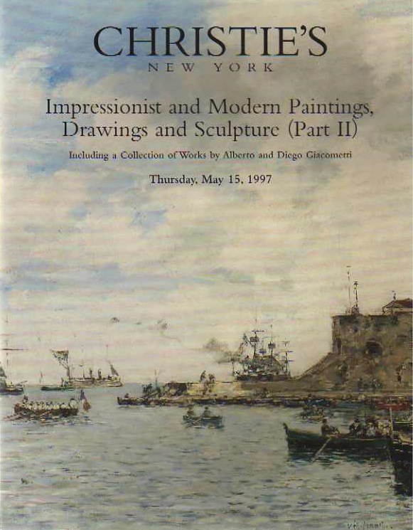 Christies May 1997 Impressionist & Modern Paintings, Drawings an (Digital Only)