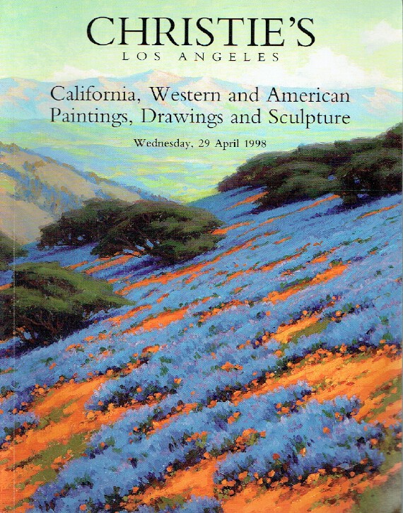 Christies April 1998 California, Western, American Paintings, Dr (Digital Only)