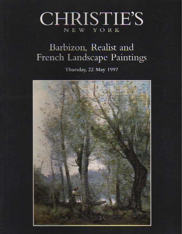 Christies May 1997 Barbizon, Realist & French Landscape Paintings (Digital Only