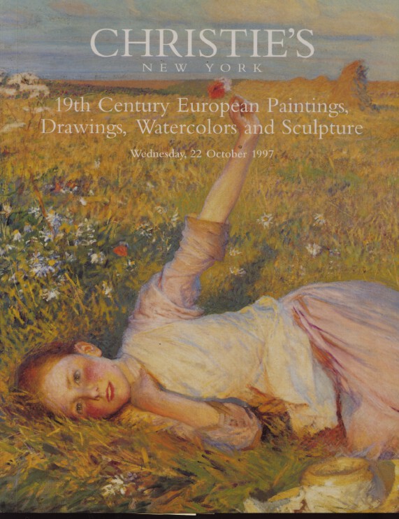 Christies October 1997 19th Century European Paintings, Drawings (Digital Only)