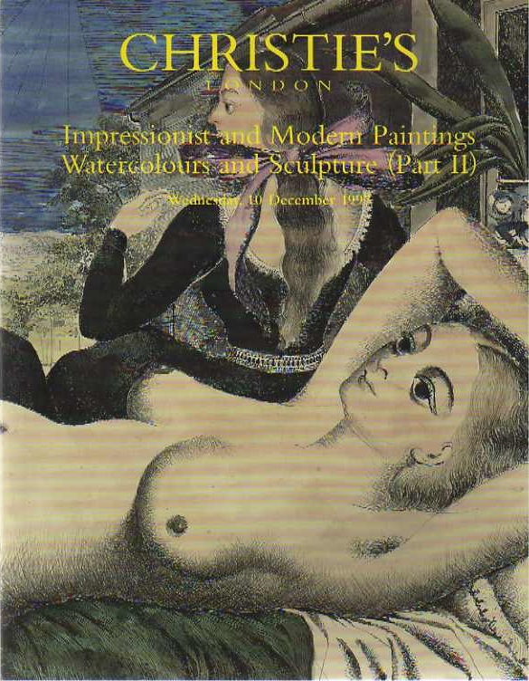 Christies December 1997 Impressionist & Modern Paintings, Waterc (Digital Only)