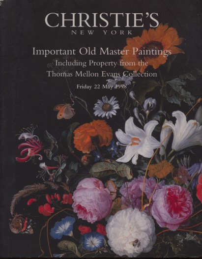 Christies May 1998 Important Old Master Paintings Including Prop (Digital Only)