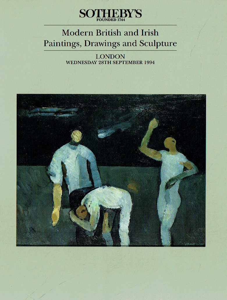 Sothebys September 1994 Modern British and Irish Paintings, Drawi (Digital Only