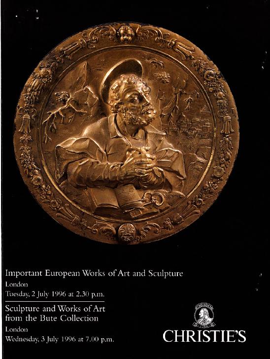 Christies July 1996 Important European Works of Art (Digital Only)