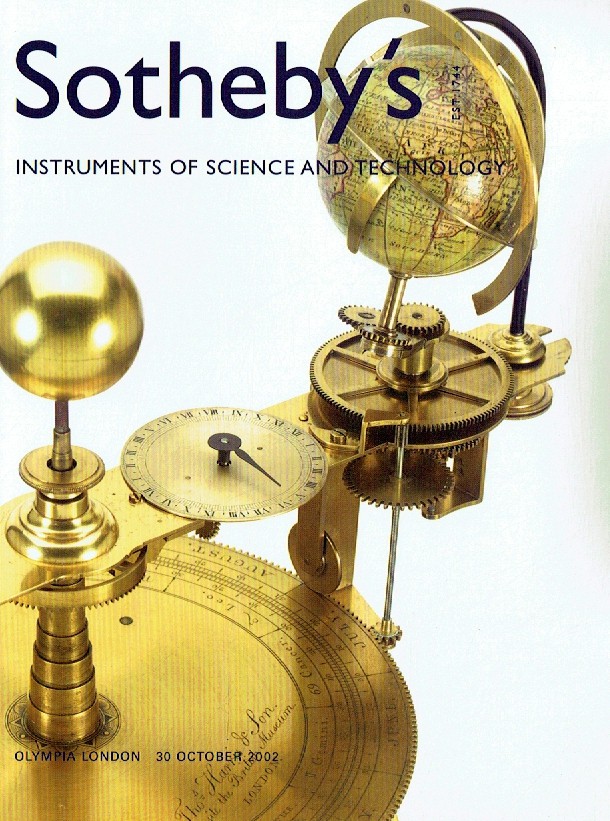 Sothebys October 2002 Instruments of Scientific & Technology (Digital Only)